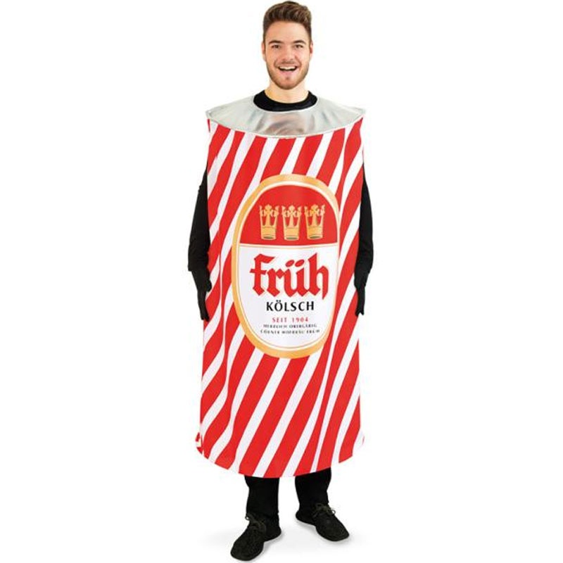 Early Klsch beer can men's costume