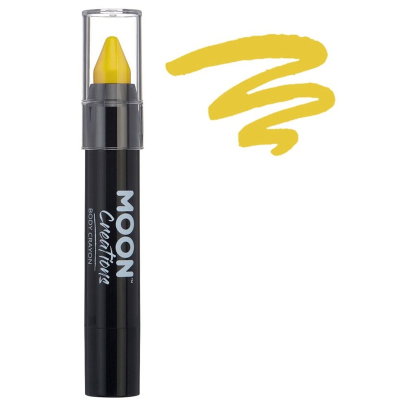 Face and Body Make-up Stick in Yellow 3.5g