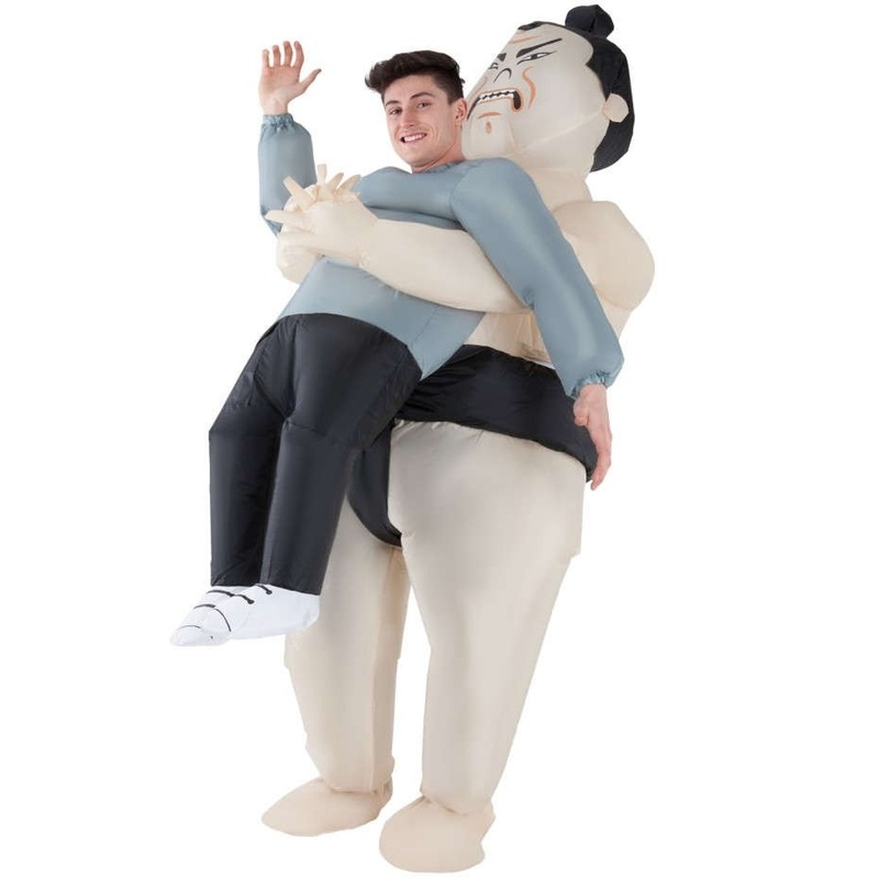 Giant sumo wrestler men's costume inflatable