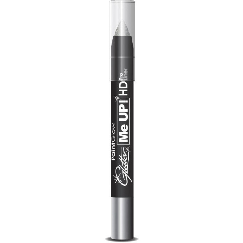 Glitter HD make-up stick white