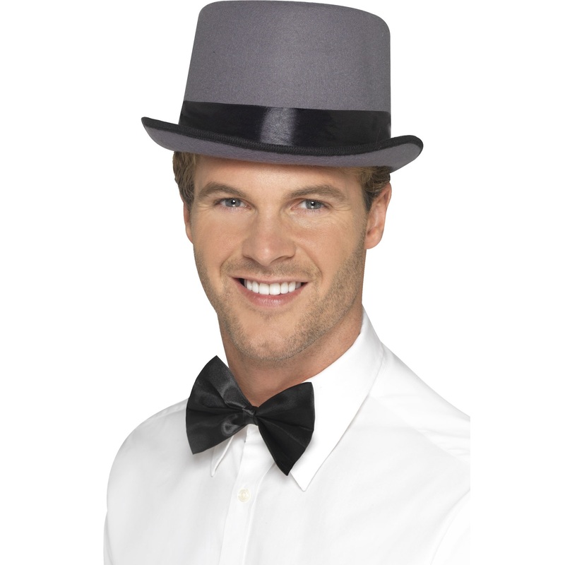 Gray cylinder in satin look