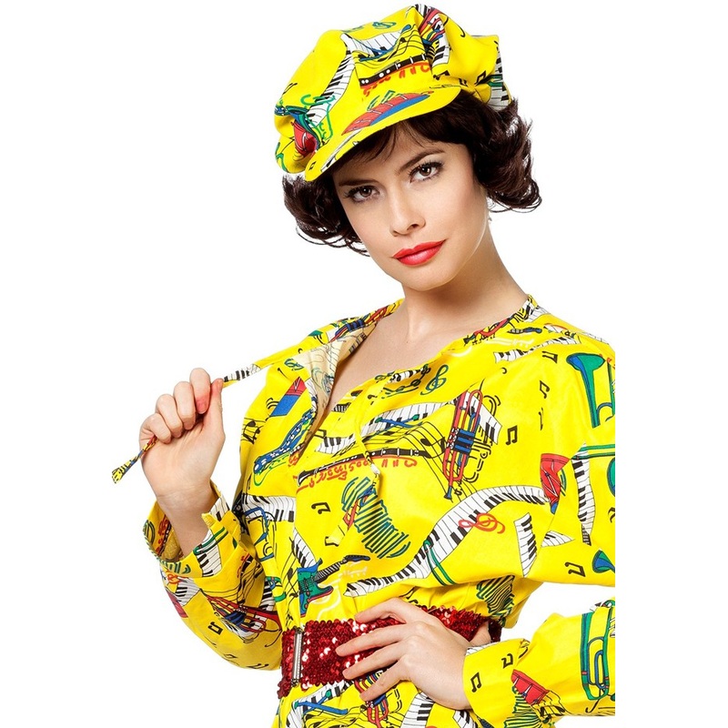 Kelli Music Shirt In Yellow S