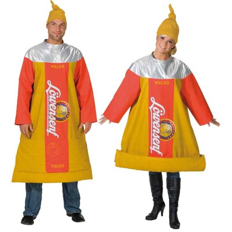 Lion mustard men & women costume S