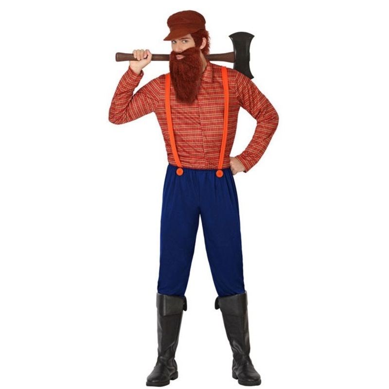 Lumberjack men's costume M-L