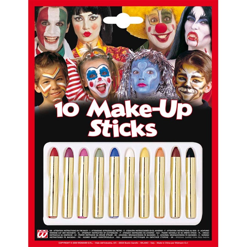 Make-up pencils set 10 colors