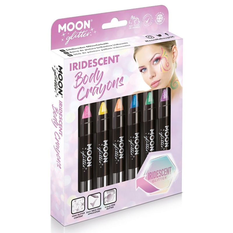 Moon iridescent makeup sticks