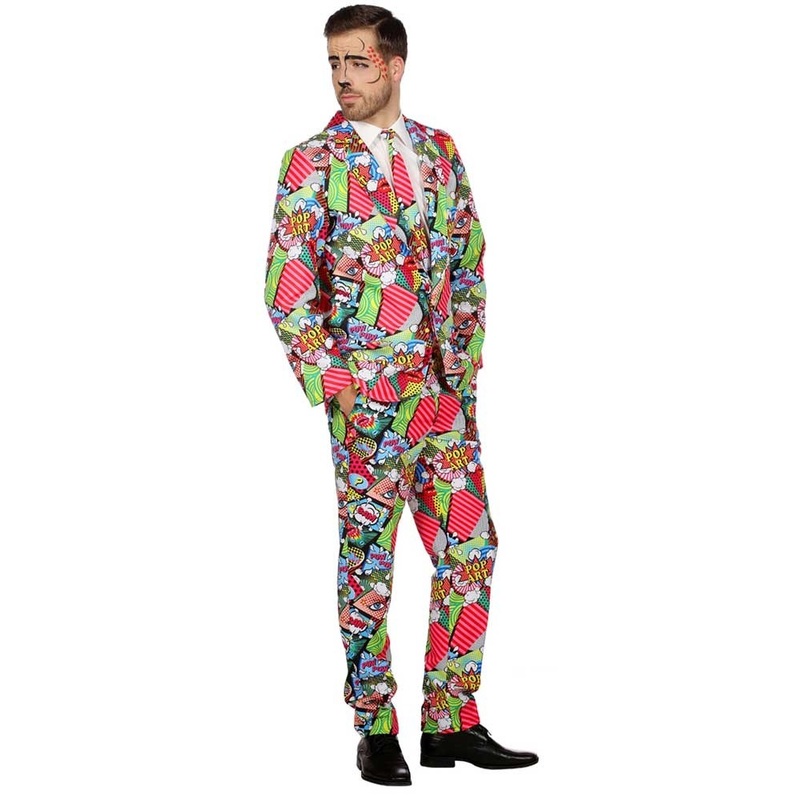 Party suit of Modern Art for men 48