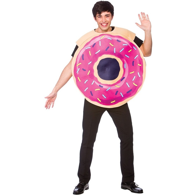 Pink donut with sprinkles costume