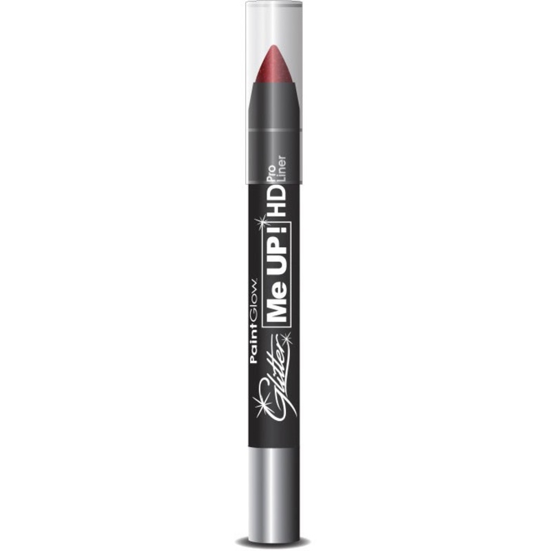 Red HD glitter make-up stick