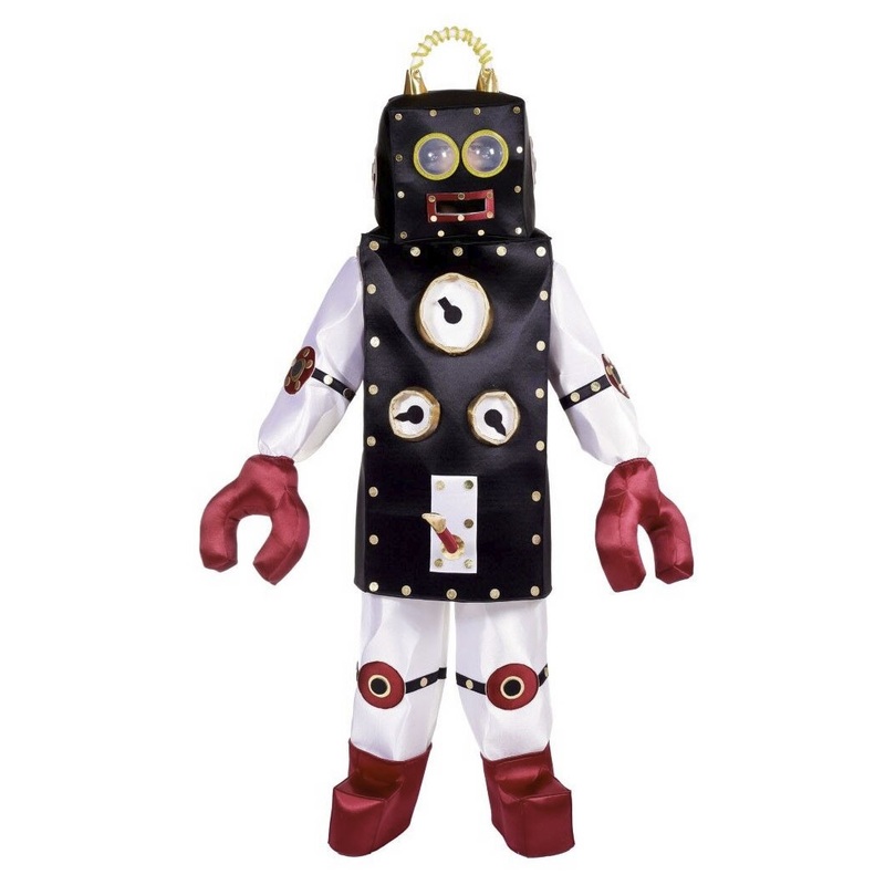 Robin robot men's costume