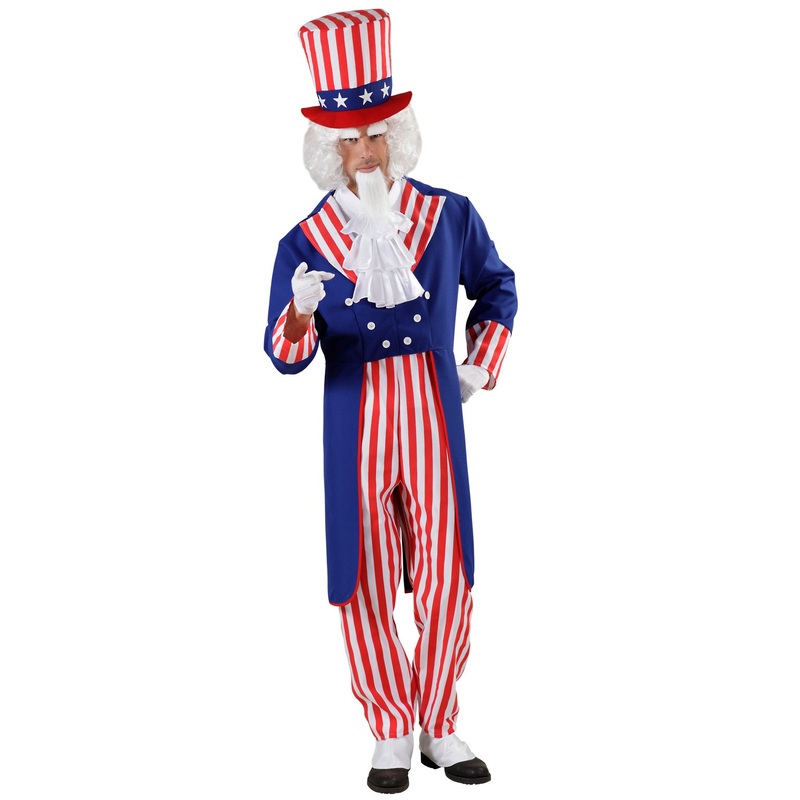 Uncle Sam Allstar men's costume S