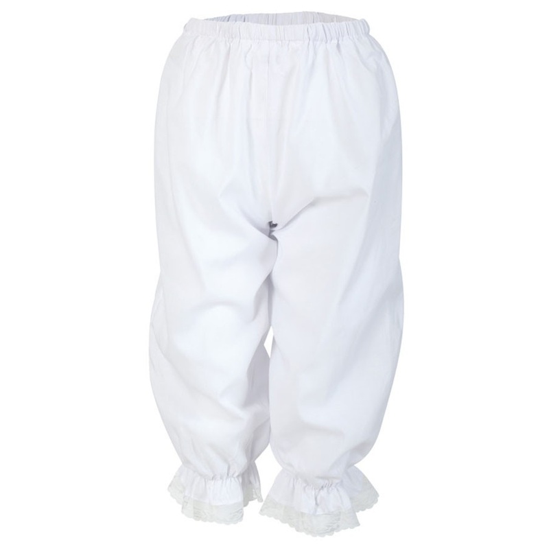White harem pants for women M