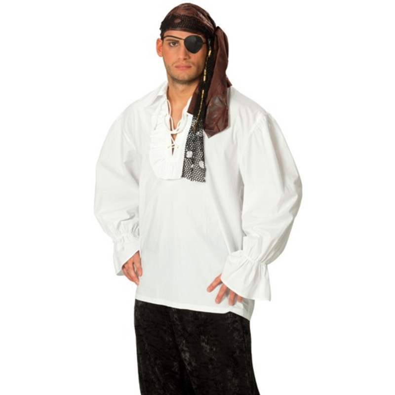 White pirate shirt 48