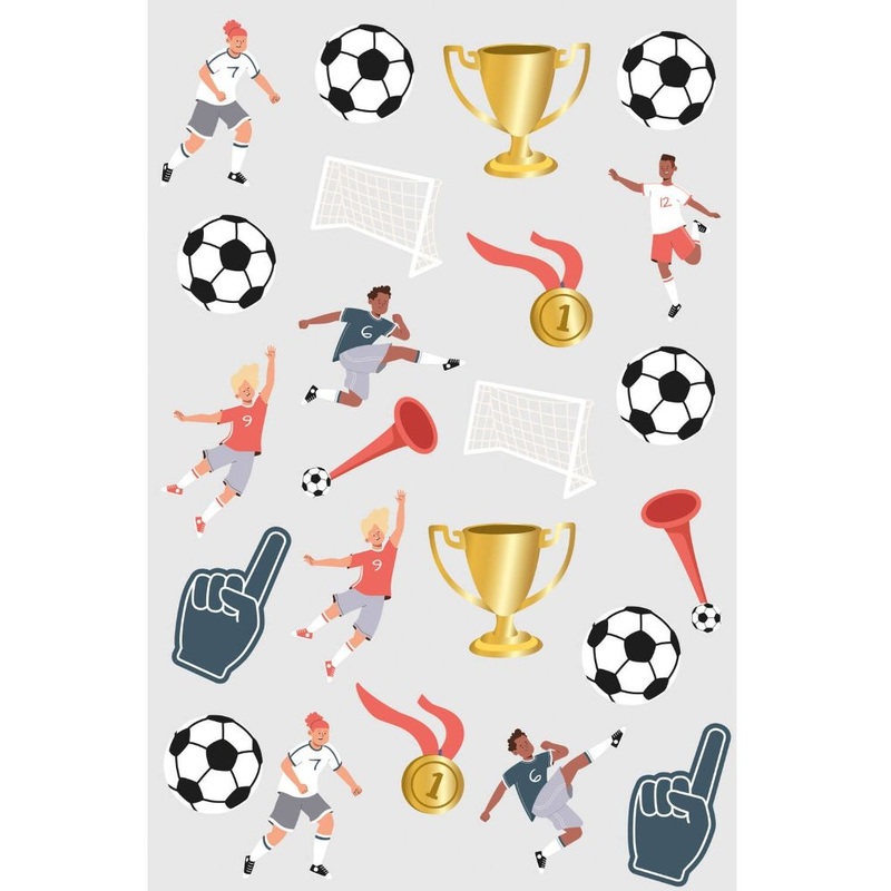 1 sheet of Fantastic Football Tattoos