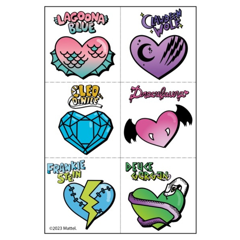 8 Monster High Tattoos