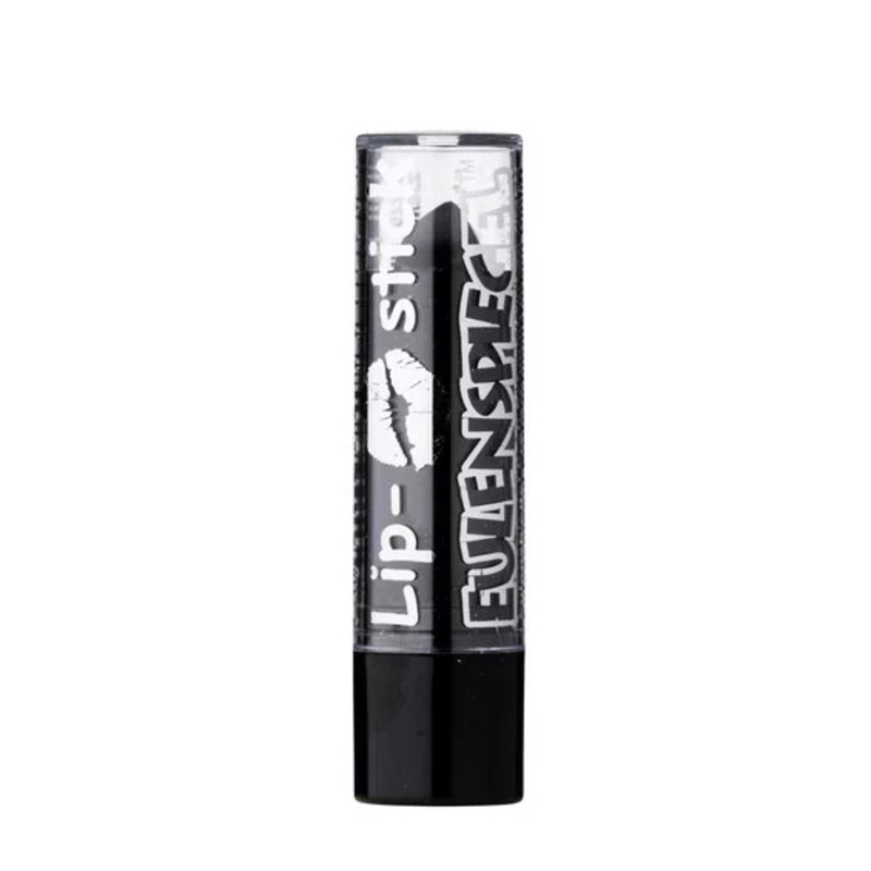 Black theatrical lipstick
