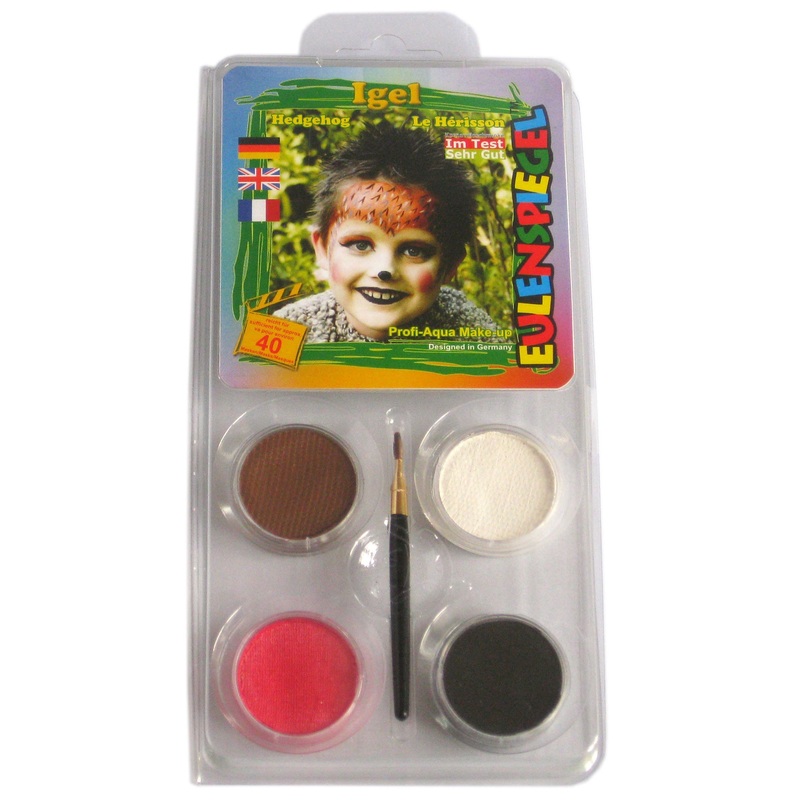 Children's hedgehog make-up set