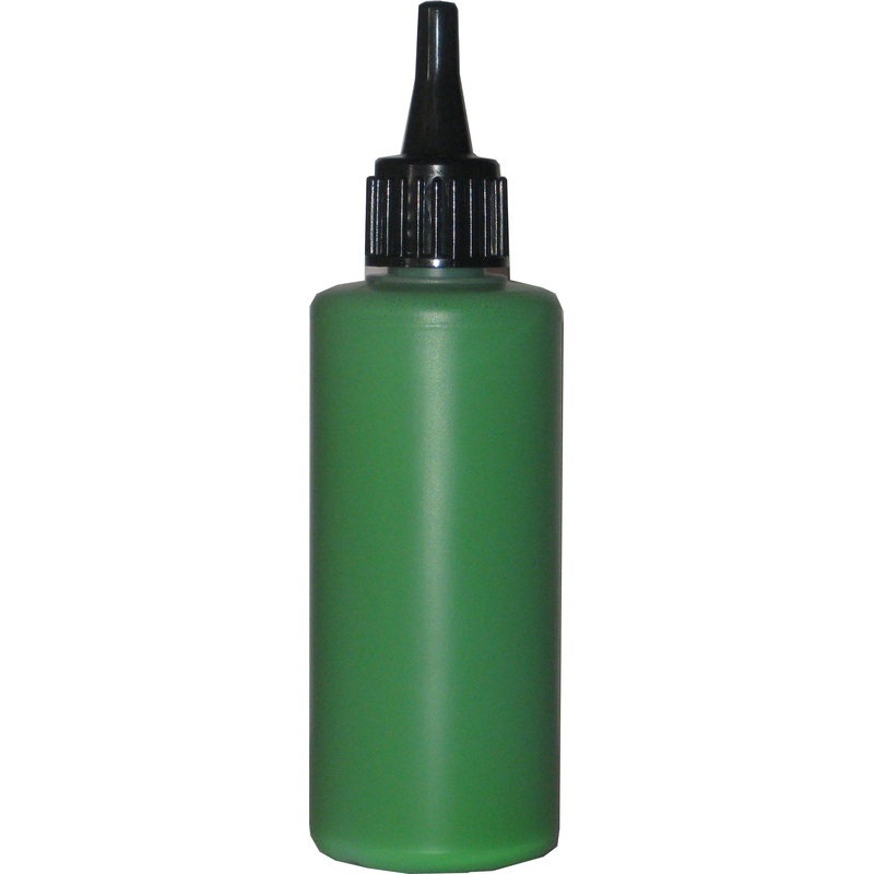 Green airbrush star color