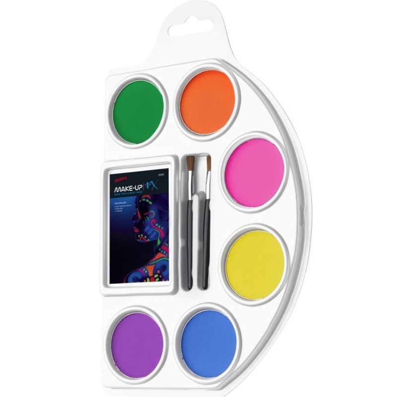 Make-up set neon colors