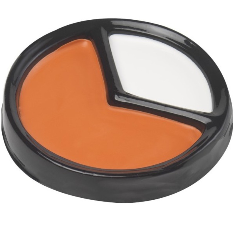 Make-up set orange-white