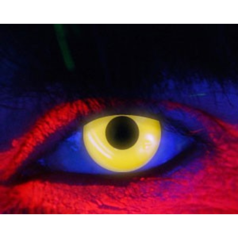 Moonlight UV Contact Lenses Yellow