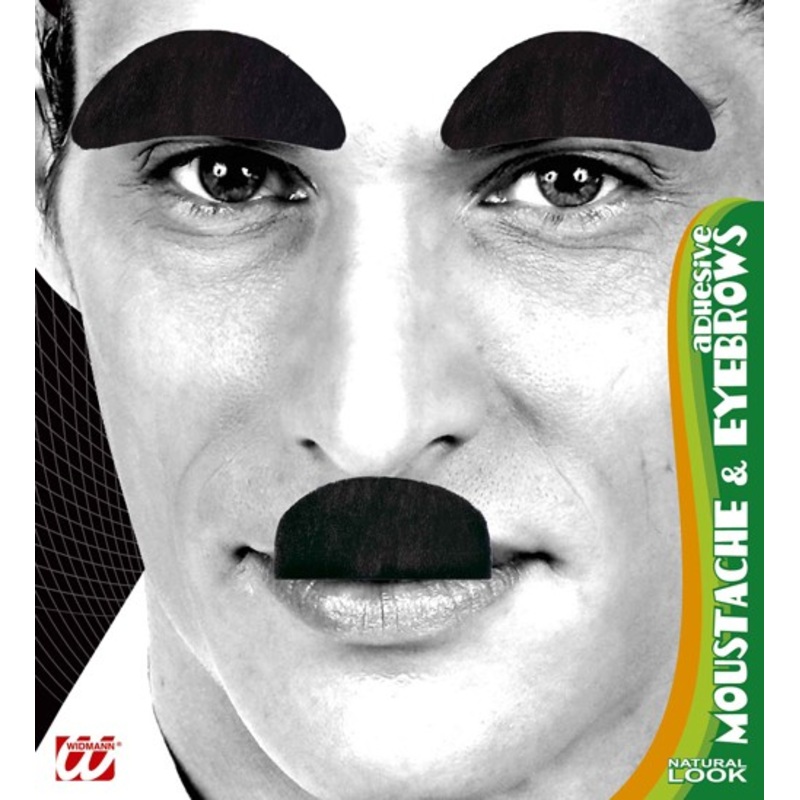 Mustache and eyebrows set 20s