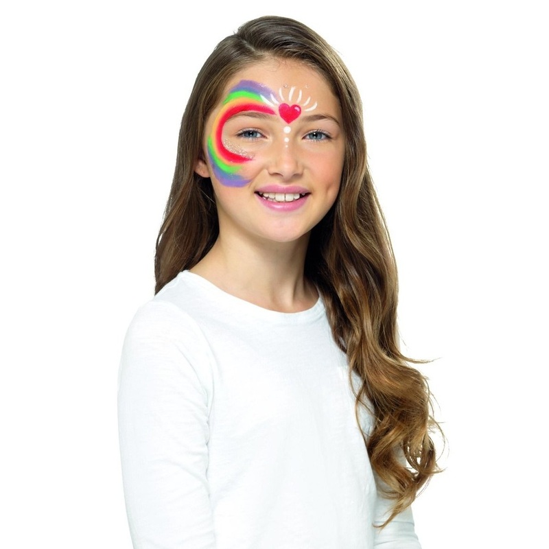 Rainbow make-up set 6 colors