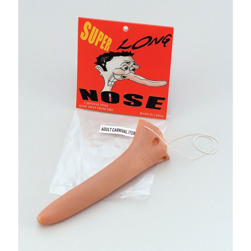 Super long lying nose