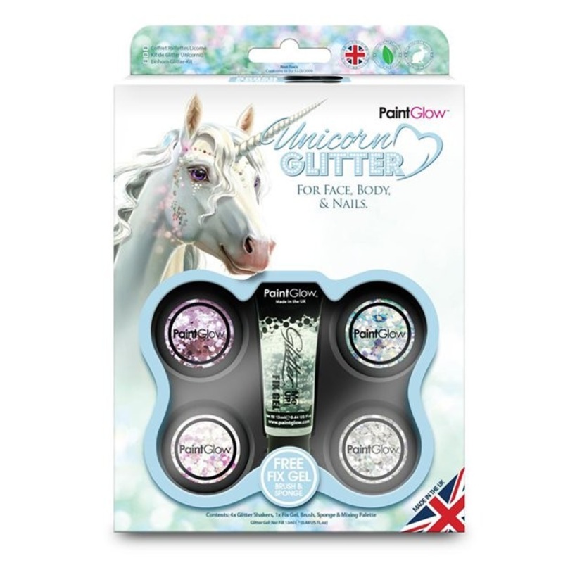 Unicorn glitter make-up set 7 pcs.