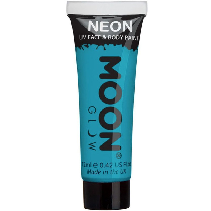 UV face and body make-up in blue 12ml