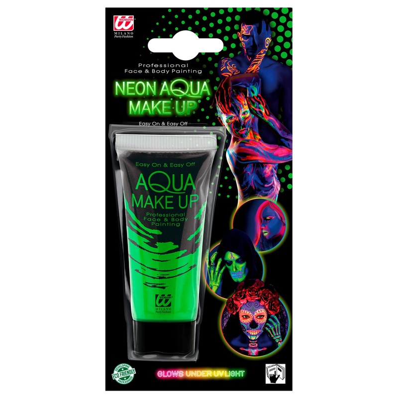 WIDMANN Aqua Make Up in Tube neongrn 30ml