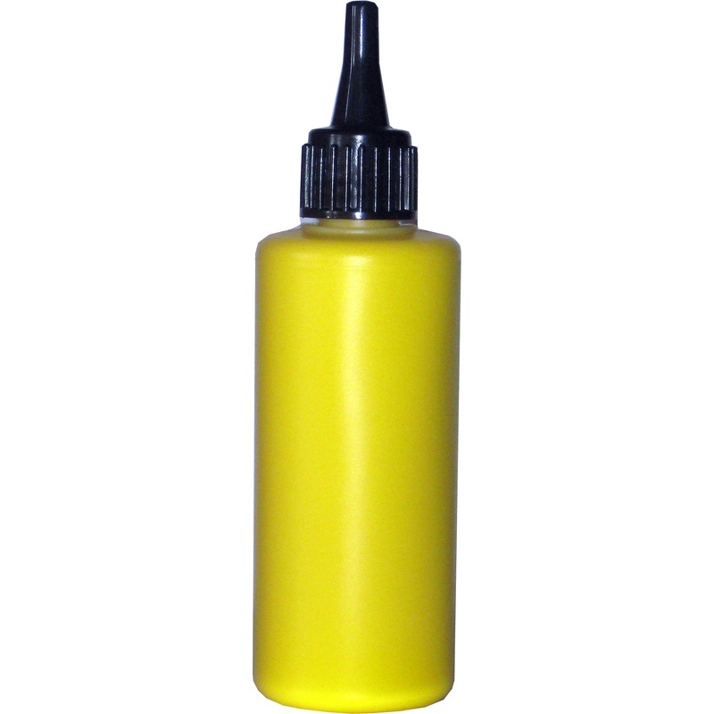 Yellow airbrush star color