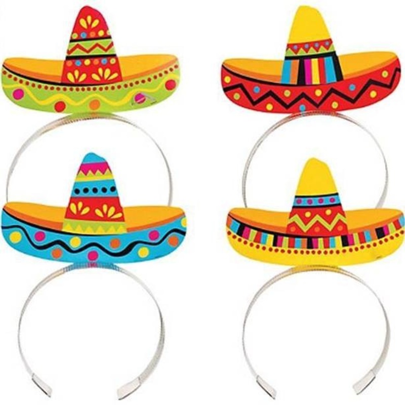 8 sombrero headbands