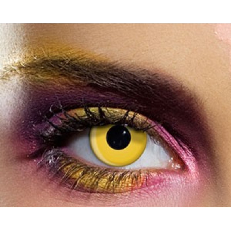 Contact lens Petra yellow