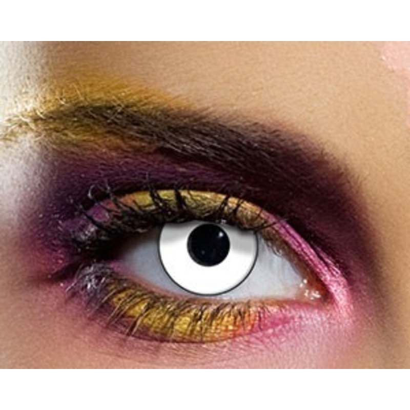 Contact lens white zombi vampire