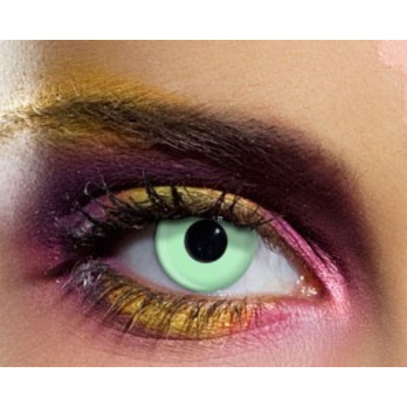 Contact Lenses Creepy Witch Eyes Green