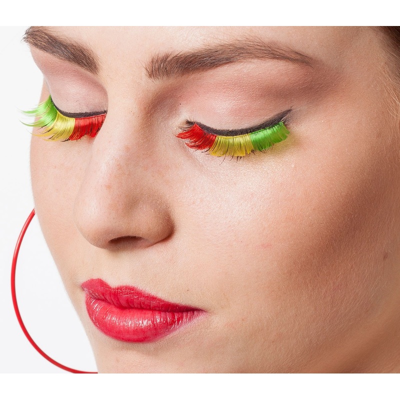 Fringed Jamaica eyelashes
