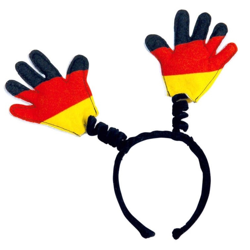 Germany fan headband with Germany hands