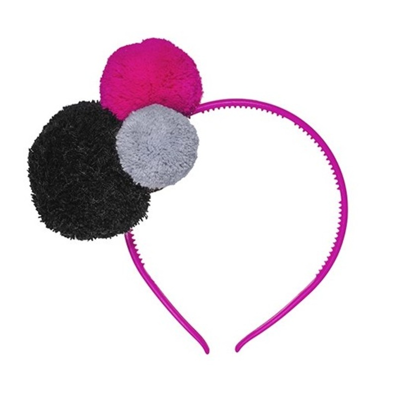 Headband with pompons Pinkie
