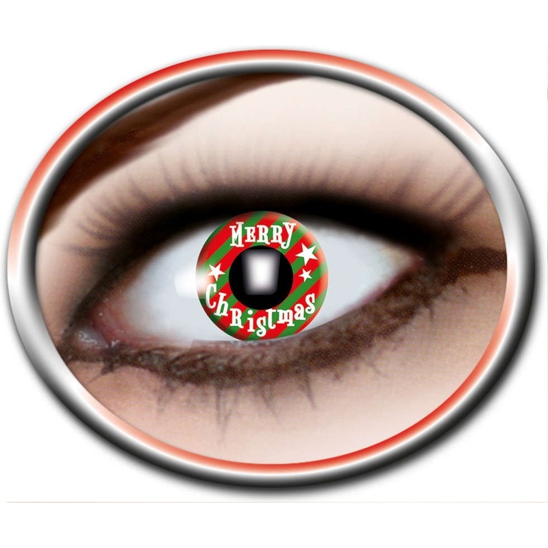 Merry Christmas Christmas contact lens