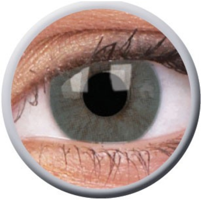 Natural gray contact lenses