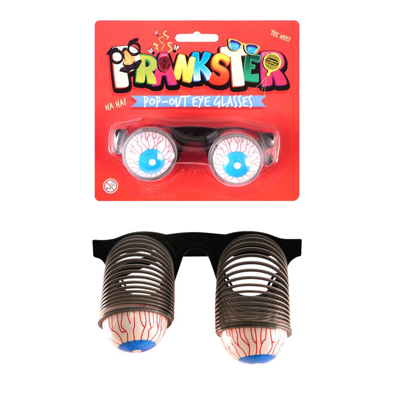 Pop out glasses with eyes
