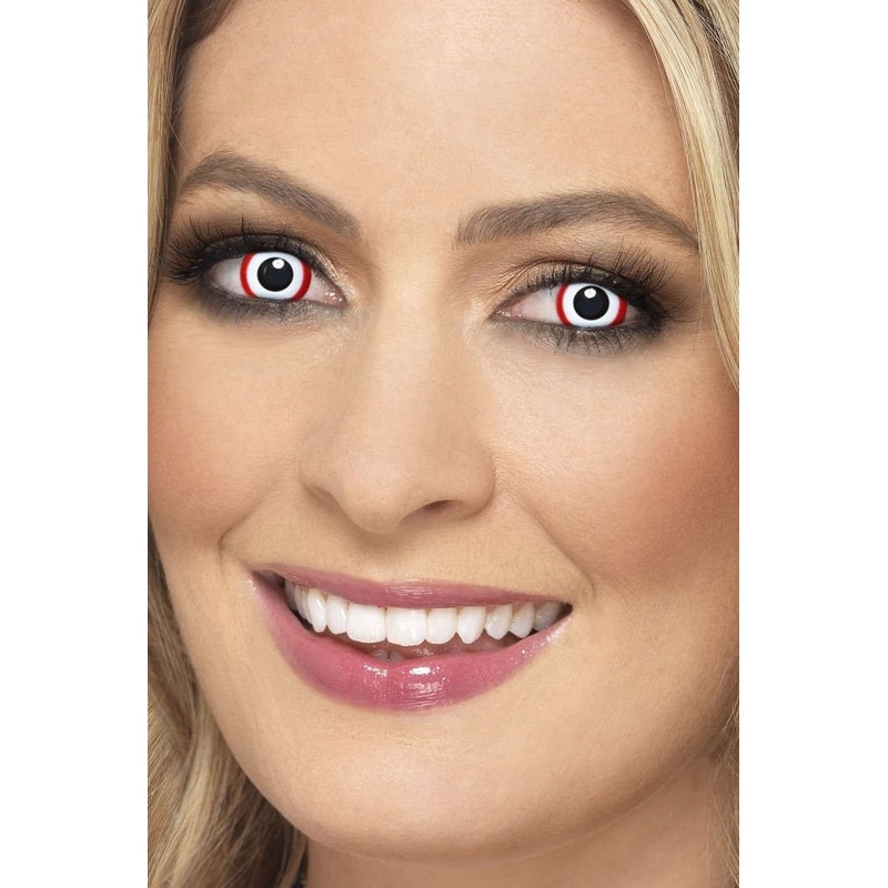 Red Circle contact lenses