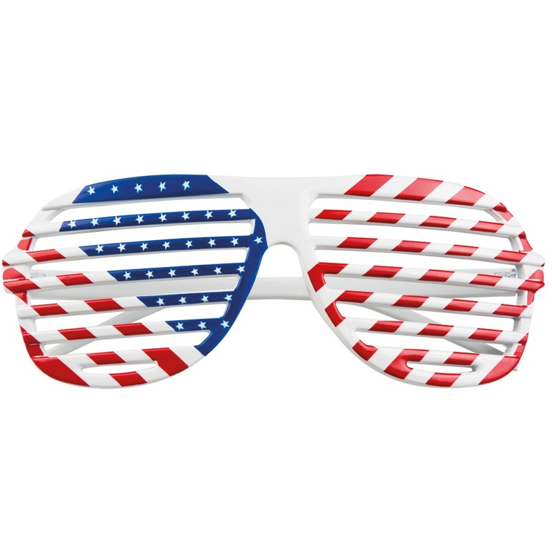 USA glitter glasses