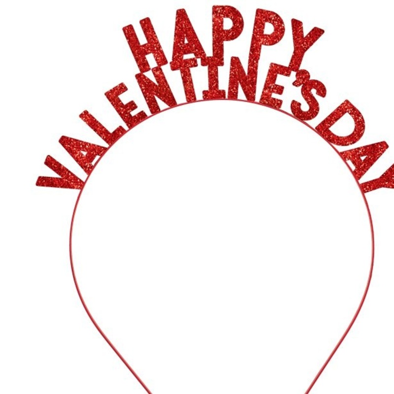 Valentine's Day lettering headband