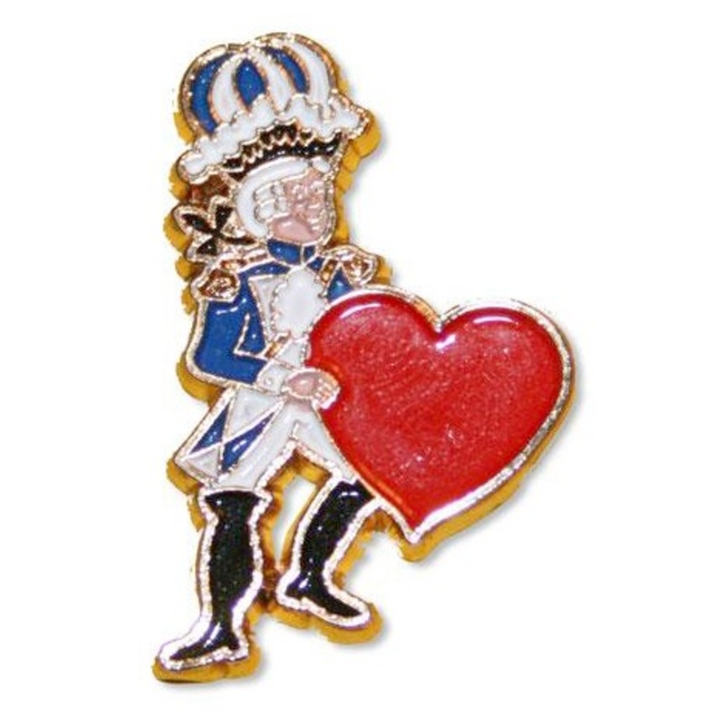 Blauer Funk Cologne pin