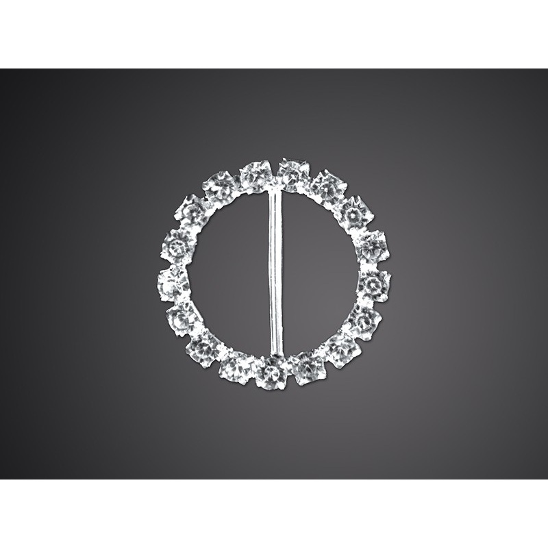 Decorative glitter buckle 20mm