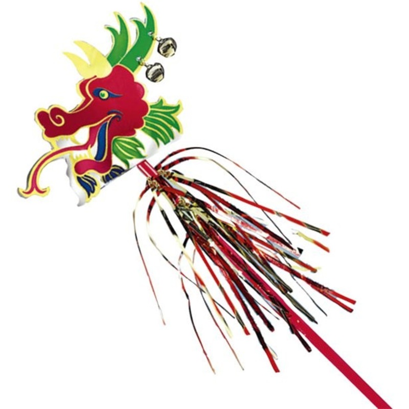 Dragon staff Chinese New Year 51cm