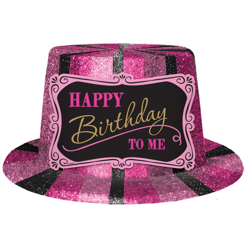 Fabulous Birthday glitter hat