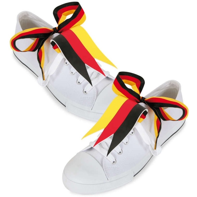Germany fan shoe flags